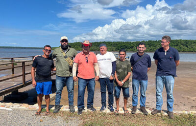 Vistoria Técnica avalia condições ambientais e obra de acesso na Ilha do Caju