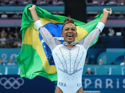 Rebeca Andrade conquista a terceira medalha nas olimpíadas de Paris-2024