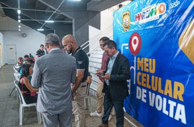 Maranhão é destaque nacional com o programa “Meu celular de volta”