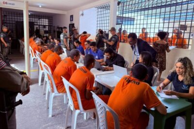 Mutirão criminal atende 290 internos da Unidade Prisional de Açailândia