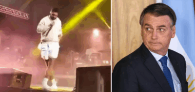 Criolo faz dancinha ao som de “Ei Bolsonaro, vai tomar no c*” e viraliza