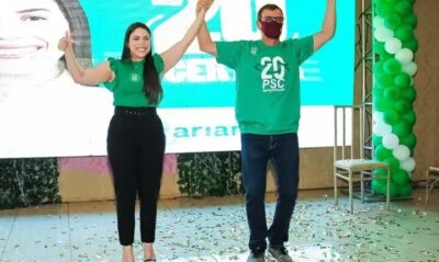 A convenção do PSC confirma Mariana Carvalho como candidata a prefeita
