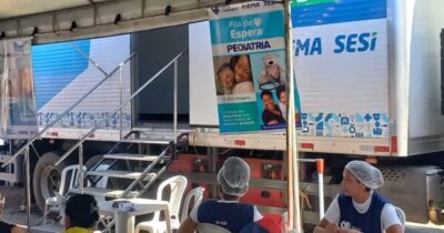 SESI ITINERANTE CHEGA A PASTOS BONS DURANTE OS 261 ANOS DA CIDADE.