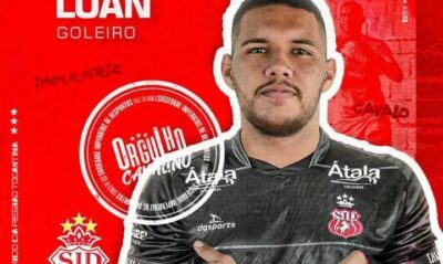 Cavalo de Aço anuncia mais uma contratação, a do goleiro Luan, ex-Tocantinópolis