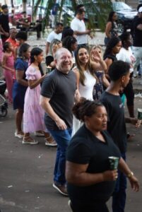 Ana Paula Lobato e Othelino Neto prestigiam tradicional festejo de Santo Inácio de Loyola, em Pinheiro