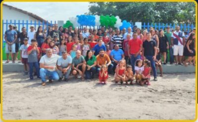 Prefeitura de Morros, entrega escola em povoado totalmente reformada