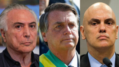 Criador em defesa de sua cria!!! Moraes é ‘comprometido com sistema constitucional brasileiro’, elogia Temer