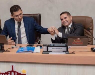 Habilidoso: Em Caxias, Mário Assunção é eleito Presidente da Câmara de Vereadores por unanimidade