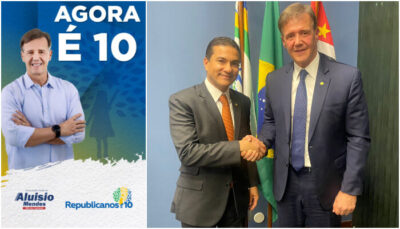 ELE É 10 | Aluísio Mendes aceita convite para liderar Republicanos no Maranhão