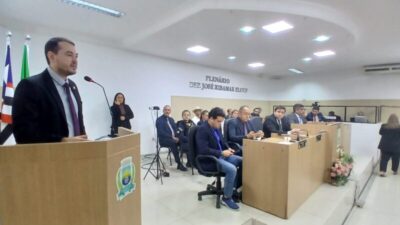 Paulo Ryldon destaca parceria entre Executivo e Legislativo na abertura dos trabalhos da Câmara de Timon