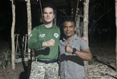 Delegado Zannata sela importante parceria com o Marauí EcoPark, no espaço do Centro de Instrução Marauí