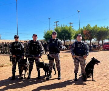 K9 Guns: Cão Policial Veterano do 4º BPM é acolhido pelo Centro de Instrução Marauí