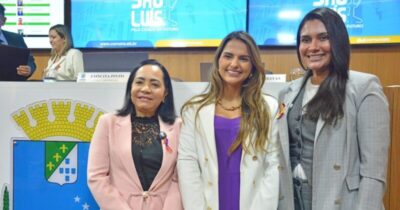 Thay Evangelista é empossada Procuradora da Mulher da Câmara de São Luís