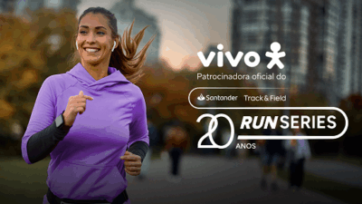 Vivo patrocina o Santander Track&Field Run Series e amplia benefício para clientes Vivo Valoriza