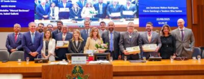 Assembleia entrega Medalha “Manuel Beckman” a ministros do Judiciário e da Corte de Contas
