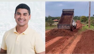 PREFEITO GILSON LIMA INTENSIFICA RECUPERAÇÃO DE ESTRADAS EM PRESIDENTE SARNEY