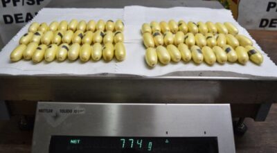 PF prende foragido da Justiça do Maranhão que embarcaria para o exterior com cápsulas de cocaína ingeridas