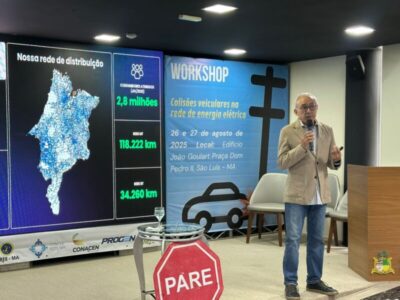 Workshop sobre impactos causados por acidentes de trânsito envolvendo postes da rede elétrica é realizado em São Luís