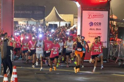 Goma de mascar, pets e carrinhos de bebê estão entre os itens proibidos na Corrida do Aeroporto de São Luís
