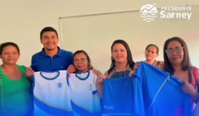 PREFEITO GILSON LIMA GARANTE NOVOS UNIFORMES ESCOLARES PARA ALUNOS DA REDE PÚBLICA DE PRESIDENTE SARNEY