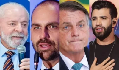 Pesquisa: Quaest projeta cenários para 2026 com Lula, Gusttavo Lima, Jair e Eduardo Bolsonaro