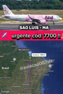 Voo da Azul que partiu de São Luís faz pouso de emergência em Brasília após suspeita de bomba