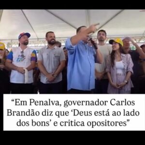 Brandão dispara: ‘Os satanás perseguindo vão ficar no inferno’