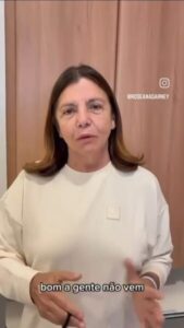 Roseana revela descoberta de novo câncer
