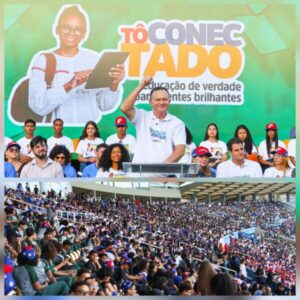 Brandão entrega tablets a estudantes e assina MP do ‘Educação de Verdade’