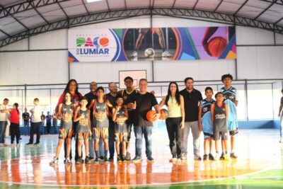 Prefeito Fred Campos inaugura novo complexo esportivo no Maiobão