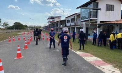 Agentes de trânsito, guardas municipais e SAMU participam de curso de Técnicas Operacionais em Motocicletas