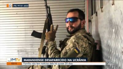 Maranhense recrutado pelo exército da Ucrânia está desparecido há quase 20 dias; família busca por notícias