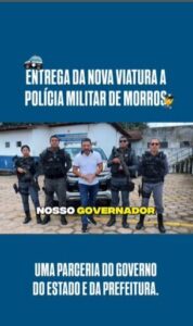 Morros: Paraíba conquista reforço imediato na Segurança com nova viatura; vídeo