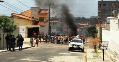 Tome Lapada: Manifestação por falta de conclusão de asfaltamento no Renascença…