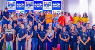 Iracema Vale participa da inauguração do núcleo Educa Paço, no clube da Assembleia Legislativa do Ma…