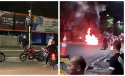 Vídeos: Quando um protesto por um motivou louvável perde toda a razão