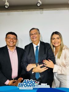 Prefeito de Porto Rico Aldo Brown, participa de conferência magna com o ministro do STF Flávio Dino em São Luís