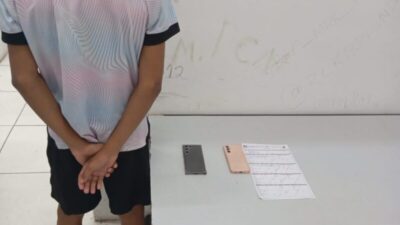 Polícia Militar apreende menor que tentou roubar celular em prévia de carnaval na Avenida Litorânea