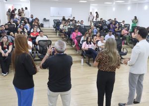 Profissionais da saúde participam de oficina de Planejamento Regional Integrado em Pinheiro