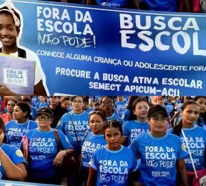 Prefeitura de Apicum-Açu realiza grande mobilização da Campanha Busca Ativa Escolar no Município