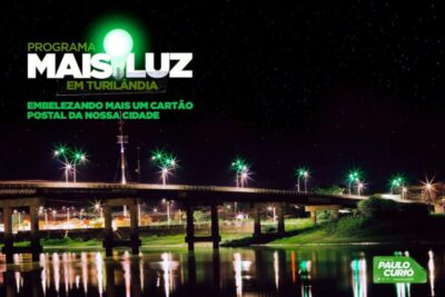 Turilândia avançando – Ponte José Sarney cartão postal da cidade recebe nova iluminação de LED