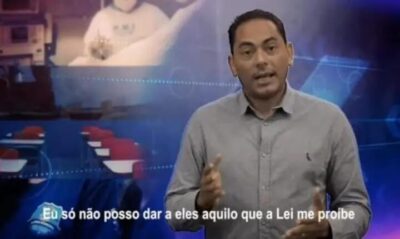 Assis Ramos mente em vídeo sobre o não repasse dos 60% do FUNDEF aos professores