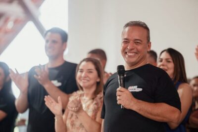 Fred Campos e Orleans entregam pacote de obras em Paço do Lumiar