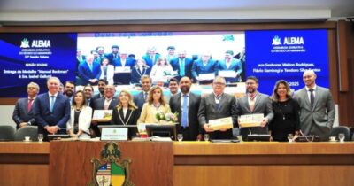 Assembleia entrega Medalha “Manuel Beckman” a ministros do Judiciário e da Corte de Contas