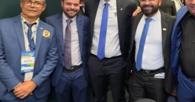 Deibson Balé se destaca no primeiro dia da Marcha em Defesa dos Municípios com articulação política e prestígio nacional