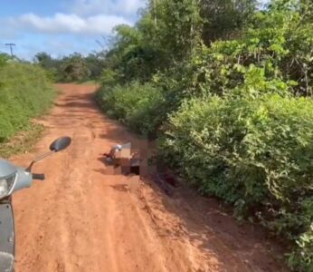 Homem é encontrado morto, com pés amarrados, em estrada vicinal em Bacabeira