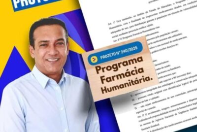 Júnior Cascaria protocola projeto de lei que cria o Programa Farmácia Humanitária no Maranhão