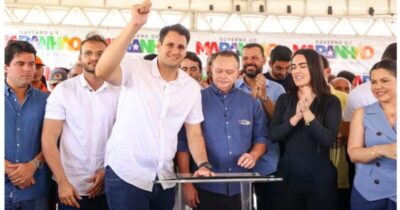 Secretário Orleans Brandão comemora a inauguração do Centro de Hemodiálise de Santa Inês