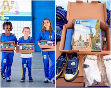 Prefeito de Timon entrega kits escolares e fardamento completo e reforça compromisso com a educação