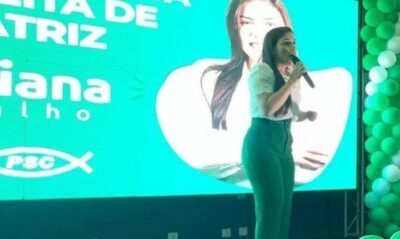 Mariana Carvalho lança sua pré-candidatura a prefeita de Imperatriz